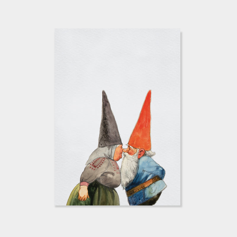 Kissing Gnomes | Rien Poortvliet