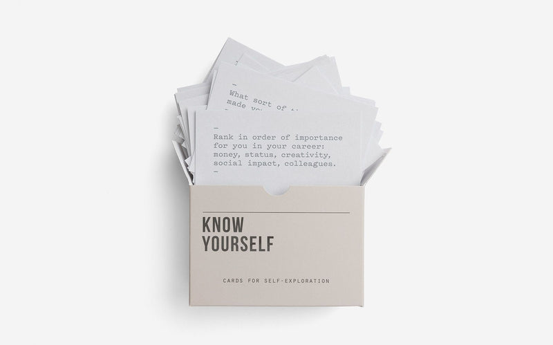 Know Yourself Prompt Cards