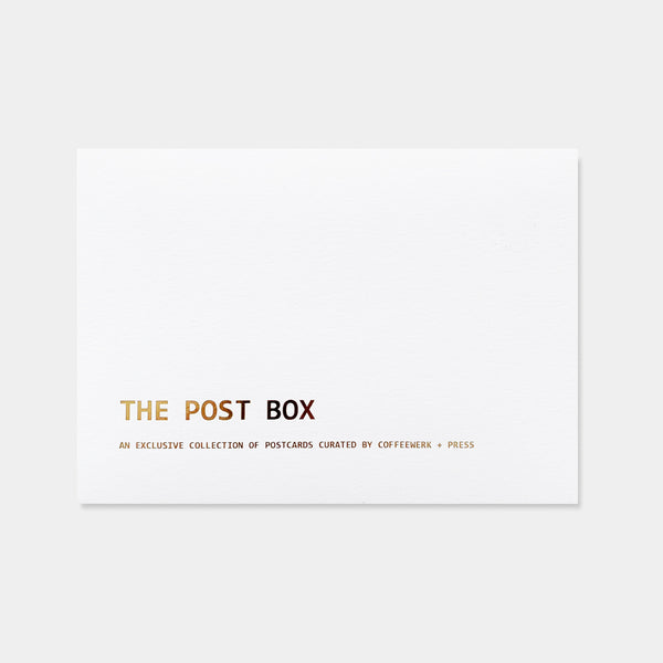 Coffeewerk X Enda Burke | The Post Box | Limited Edition