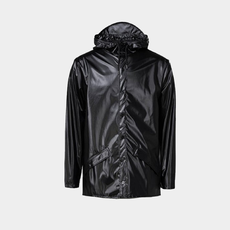 Rains Unisex Jacket Shiny Black